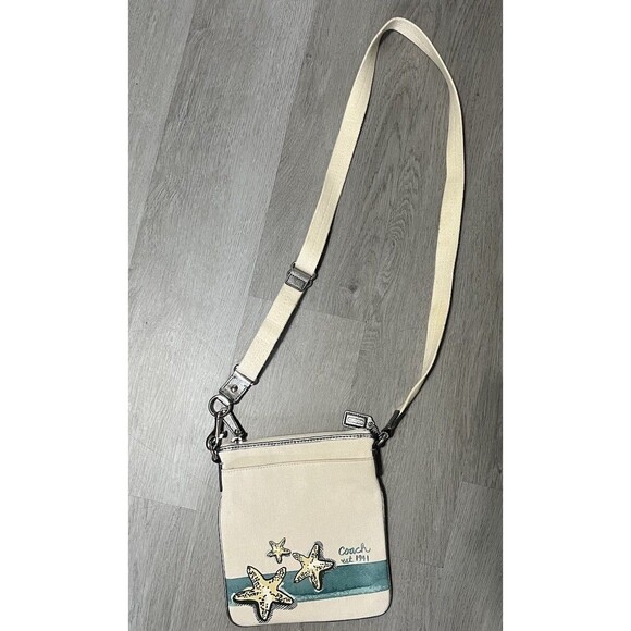Coach Starfish Canvas Crossbody Limited Edition - Picture 2 of 9